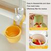 2Pcs Drain Basket Kitchen Sink Filter Rack Hands-Free Food Waste Efficient Drainage Clog Prevention Sink Filter Basket