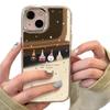 Für VivoY300T Sommer Niedlich Spiegel Handy Neue Hülle Galvanisierte Spiegel Handyhülle Einfach Mode Ins