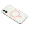 For iPhone 16 Case Little Heart Pattern TPU + PC Protective Phone Cover Compatible with MagSafe