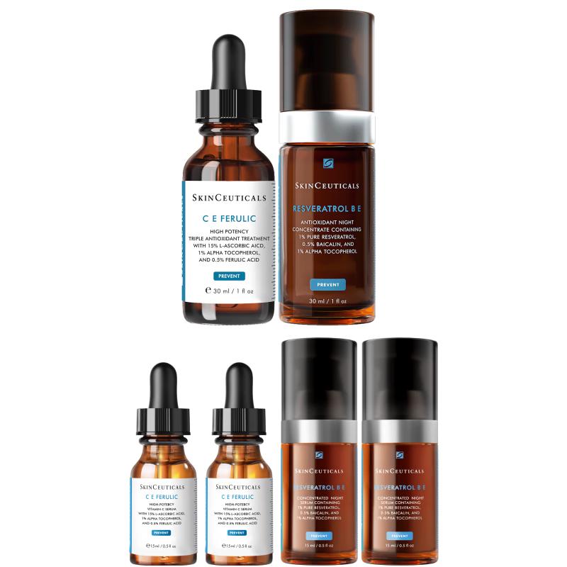 

Skinceuticals CE Ferulic & Resveratrol B E Day & Night Antioxidant Set