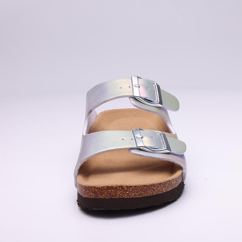 Fashion Shevalues Summer New Gradient Sandals For Women Outdoor Fashion Cork Footbed Flat Mules Unisex Beach Slippers With Arch Support