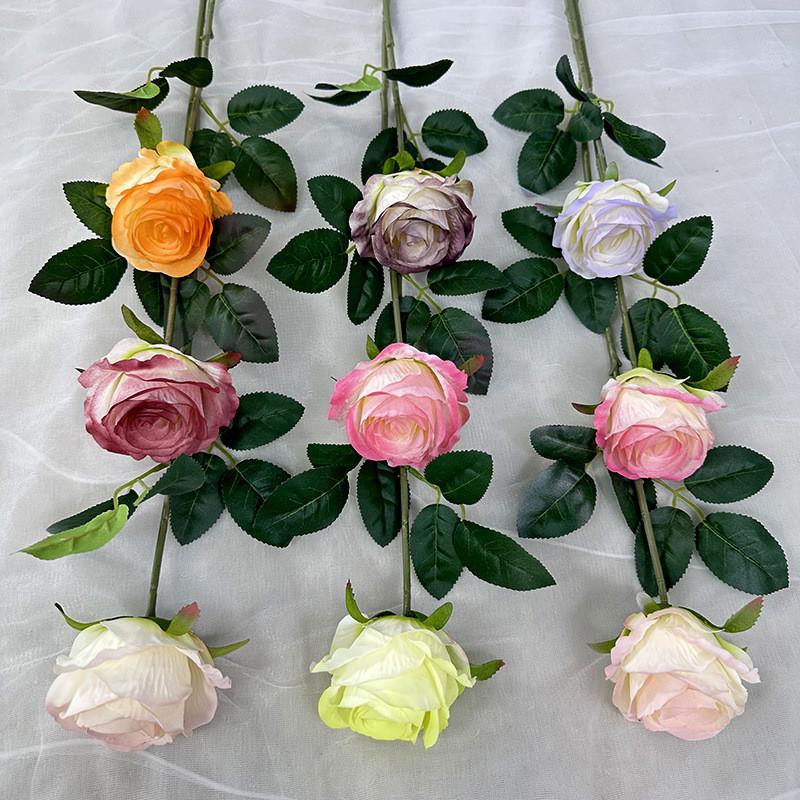 Flower Artificial Rose Wedding Hotel Restaurant Desktop Ornament Decoration