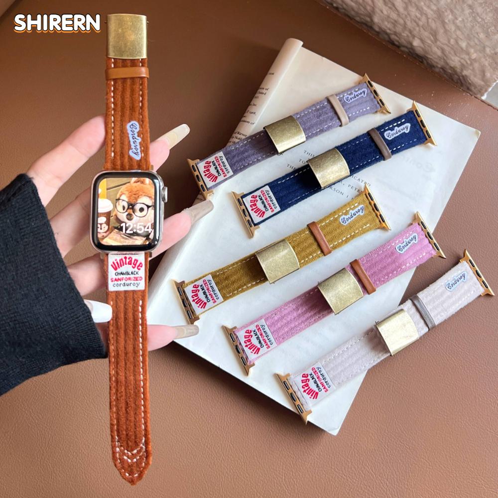 

Для Apple Watch Band Ultra2 49 мм 45 мм 44 мм 42 мм 41 мм 40 мм 38 мм, новый сменный ремешок с вельветовой этикеткой серии 9, 8, 7 6SE для мужчин и женщин