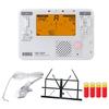 KORG WH Tuner Desktop Music Batteries Set TM-70F Metronome, Microphone, Stand, - 4-Piece