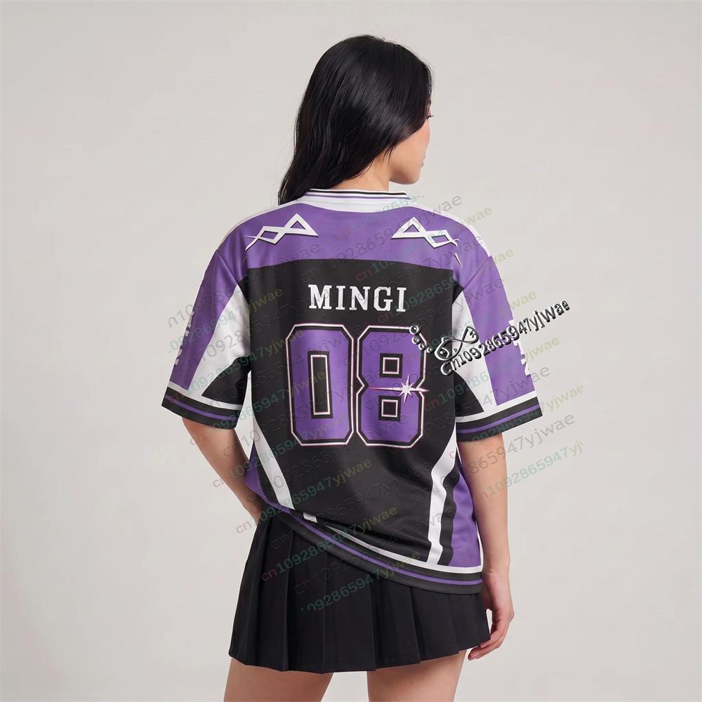 2026 ATEEZ Welttournee Trikot Mit Mitgliedern Bedrucktes T-Shirt Mode Lässig Streetwear Top Fan-Geschenk Sommer Herren Damen T-Shirt Top 4XL