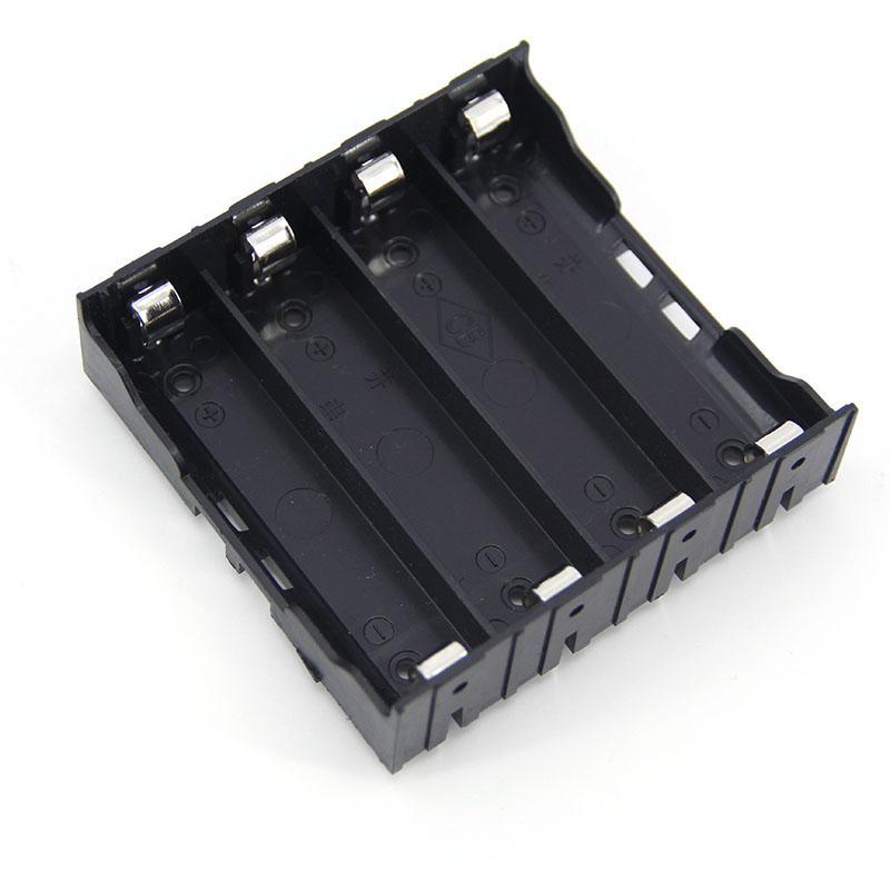 2pcs 1 2 3 4 Slot Port 18650 Power Bank Cases 3.7v High Quality DIY Battery Box Hard Case Container With Hard Pin Easy Welding