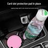 Non-slip Car Storage Mat for Cups: Creative Round Soft Rubber Interior Product