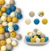 Bracelets Beads Silicone Material Colorful Loose Bead Jewelry Making Supplies