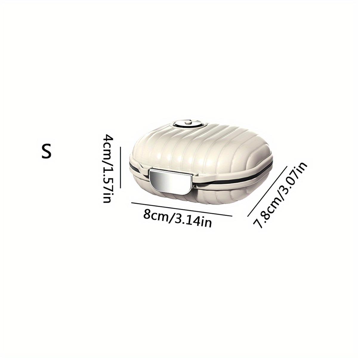 

Портативный органайзер для таблеток на семь дней — компактное дорожное хранилище с 7-секционной подупаковкой, герметичный и простой в использовании дизайн для управления приемом лекарств S