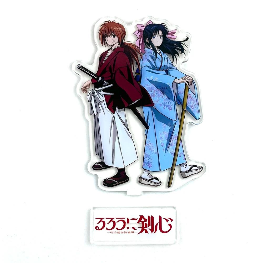 Rurouni Kenshin Himura Kenshin Kamiya Kaoru Couple Acrylic Stand Standee Toy Figure