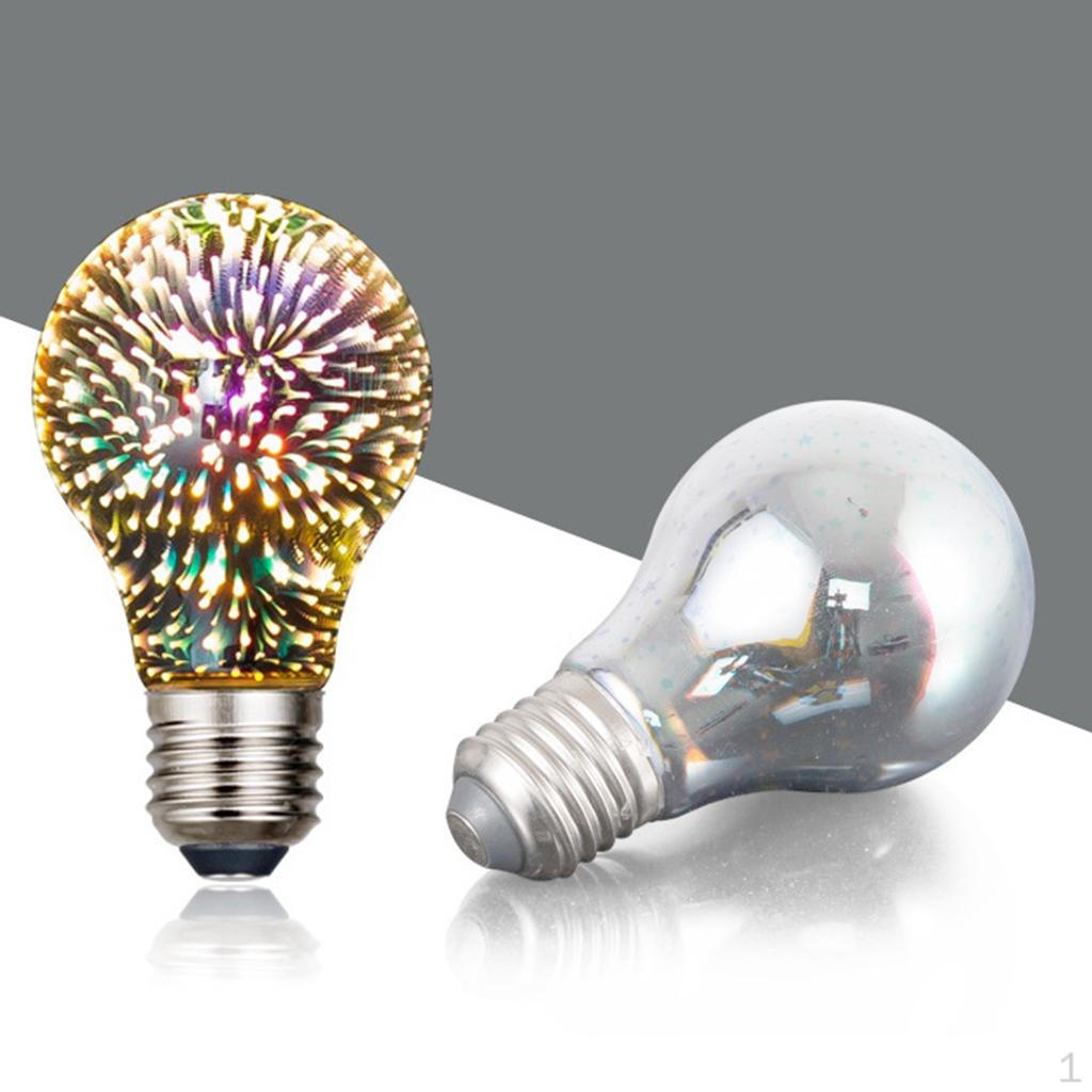 

2 Creative 3 Light Bulbs Saving for Christmas Decoration A