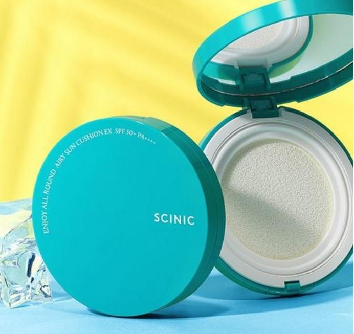 [SCINIC] Genießen Sie das rundum luftige Sonnenkissen 25 g SPF50+ PA++++