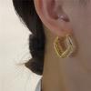 Unique Geometric Square High-end Earrings