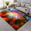 Fashion Color Cloud Decorative Floor Mat Living Room Bedroom Door Mat Abstract Art Simple Atmospheric Room Bedside Blanket