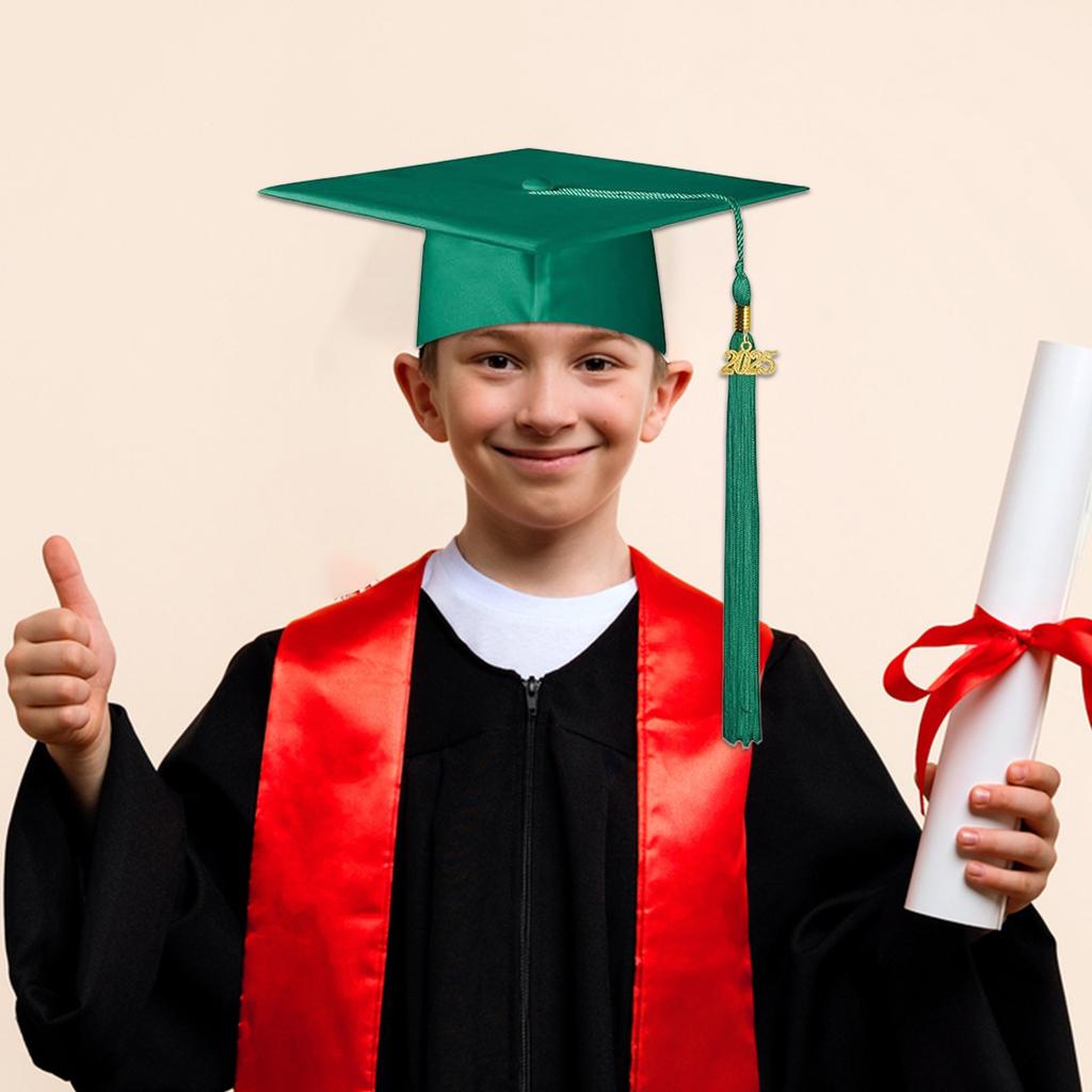 1pc Graduation Hat With Removable Year Charm Knitted Doctoral Hat Graduation Cap Personalized Master Degree Hat Bachelor Hat