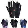 Stylish Black Touch Screen Winter Gloves Featuring Waterproof And Windproof Design