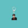 7pcs-BTS Cool Suit Cartoon Keychain, Businessman style Keyring, Aesthetic K-pop/Anime Style Bag Charm for ARMY Fans (7 Styles Available)