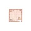 Adorable Red Book Style Sticky Notes with Girly Heart Design for Students