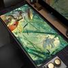 Genshin Impact Mauspad Anime Ästhetik Gaming Verriegelungskante Großes Computerspiel Großes Gummi-Mauspad Laptop-Matte Schreibtischzubehör