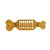 Mini Brass Abacus Ruyi Decoration Vintage Chinese Ruyi Golden Abacus Math Calculating Tool Sculpture Feng Shui Decoration Home Office Desktop Ornament