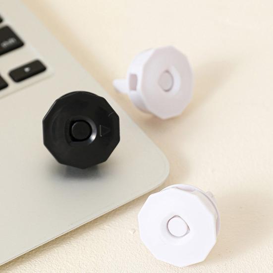 

3 шт. держатель вилки, простая установка, компактный, регулируемый, устойчивый к ударам электрическим током, устойчивый к коррозии держатель вилки