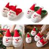 Cozy And Warm Christmas Santa Themed Home Slippers For Men And Women In Thick Non-slip Design