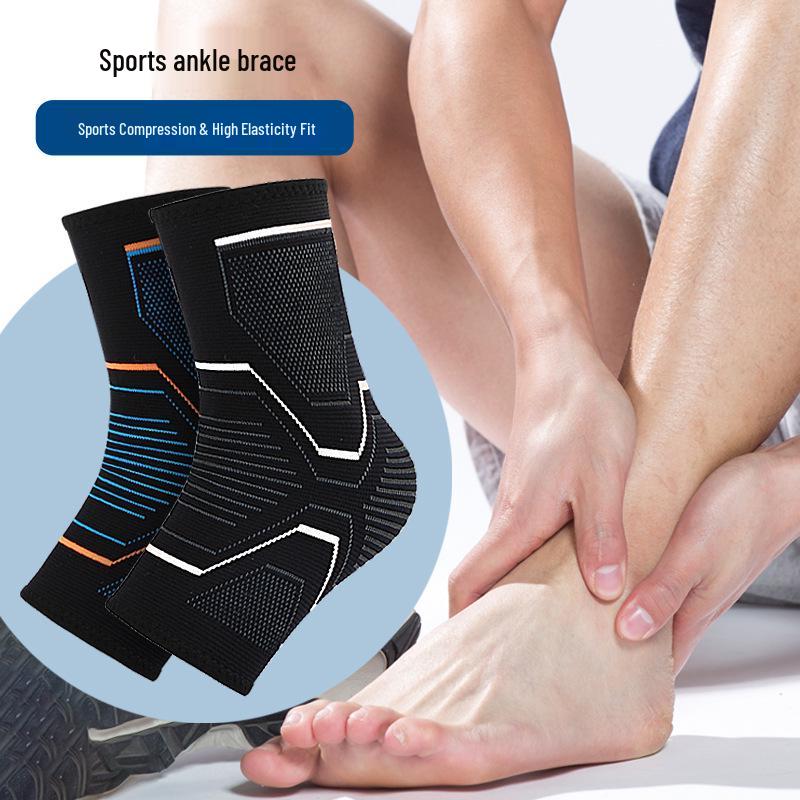 Pressurized Elastic Ankle Brace for Hiking and Sports - Shock Absorption & Pressure Relief Support