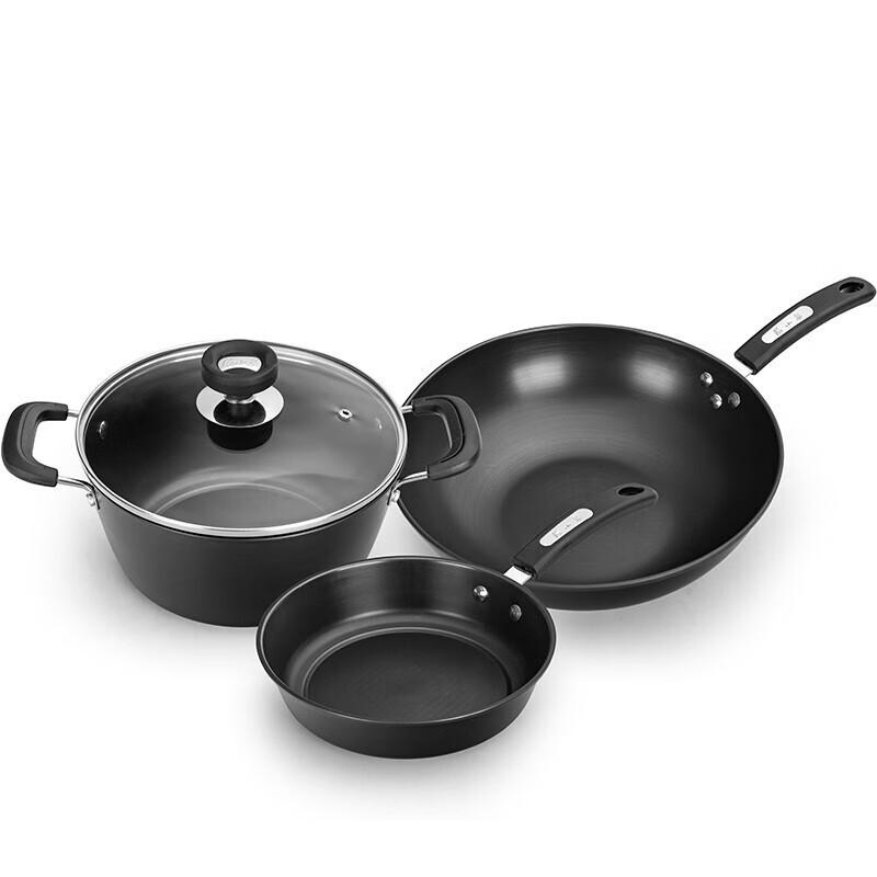 Zhang Xiaoquan Refined Iron 3-Piece Cookware Set
