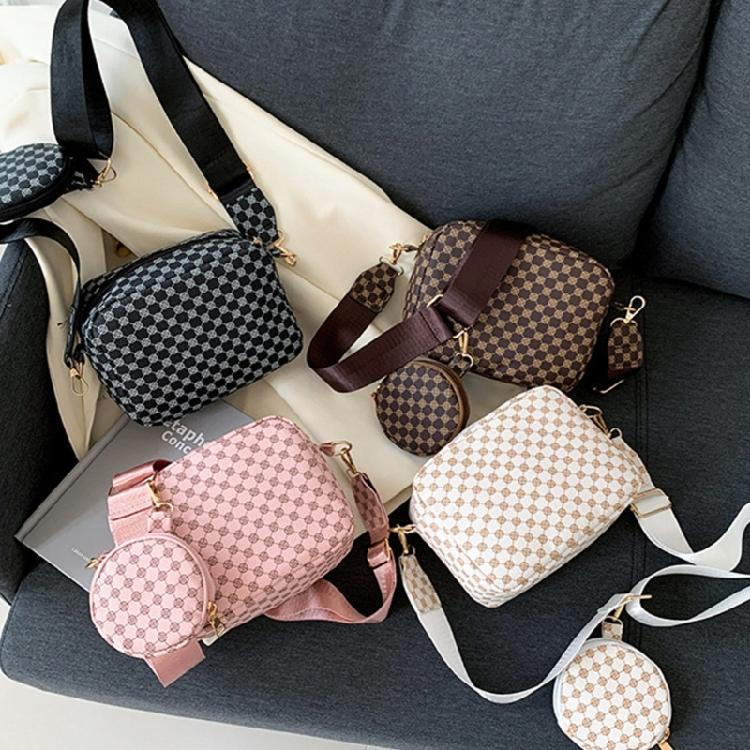 Small Crossbody Purse with Coin Purse Soft PU Shoulder Side Handbag