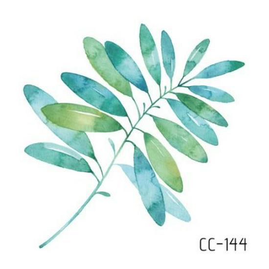 Waterproof Temporary Flower Tattoo Stickers - Fashionable, Beautiful, and Fresh Designs