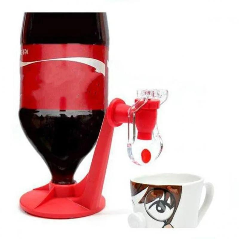 1pcs Creative Coke Bottle Inverted Water Dispenser Party Supplies Hand Pressure Switch Drinks Coke Sub Drinking Fountains