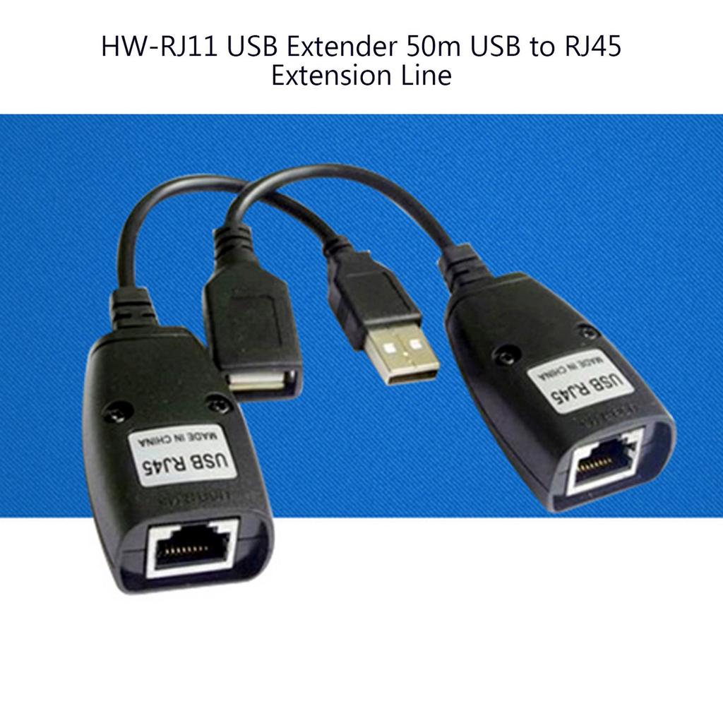 USB to RJ45 Converter Internet Adapter Signal Extender Receiver Transmitter