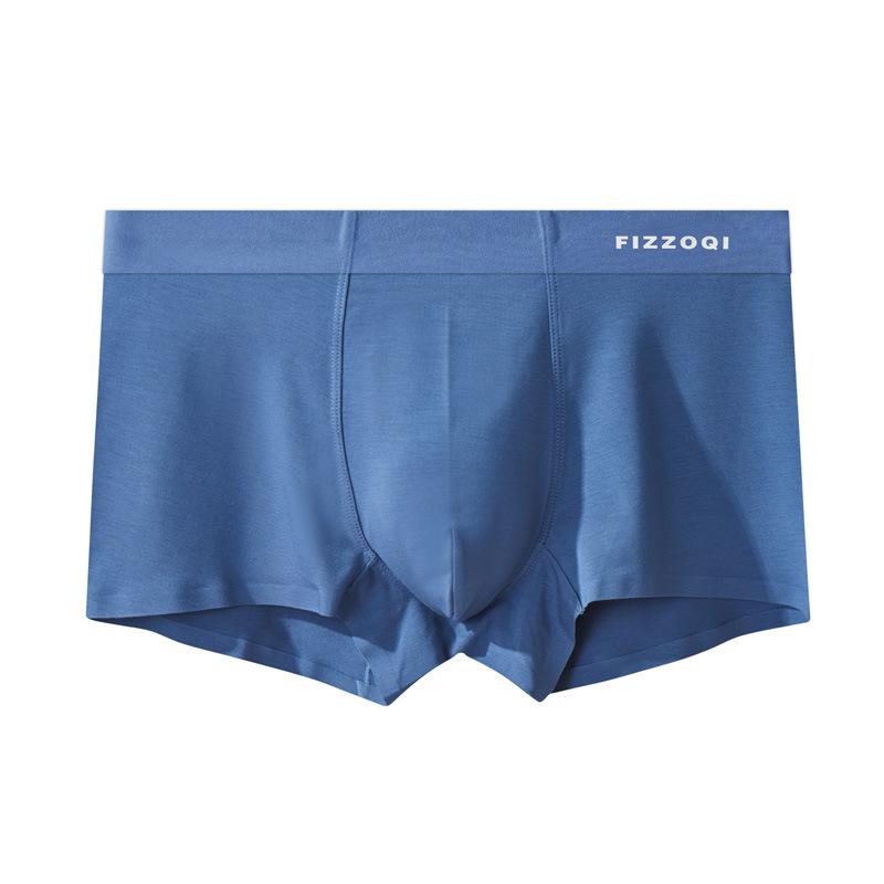 

Мужское нижнее белье Мужские боксеры Дышащие Большого размера Четырехугольные шорты 3XL синий