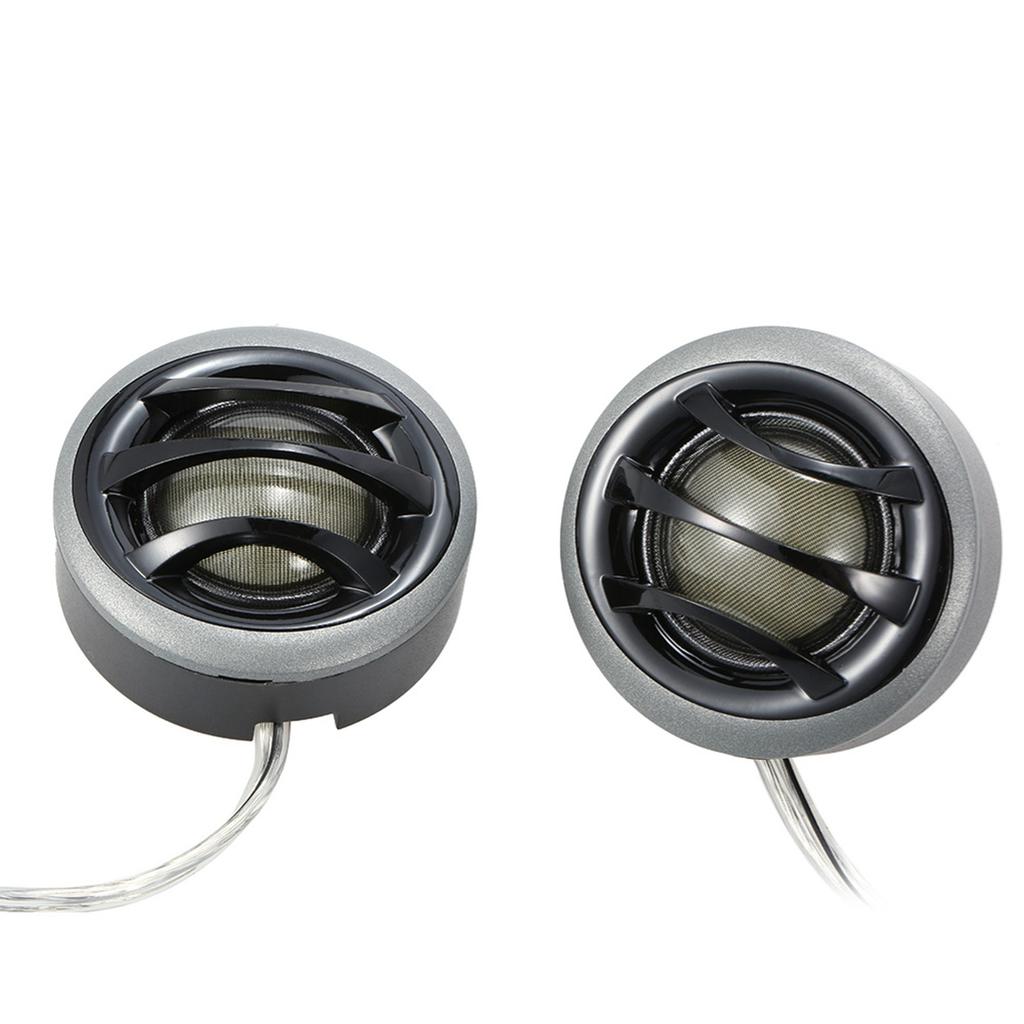 1 Par 2in 150W Tweeter de Carro Alto-Falante Alta Fidelidade Domo de Seda Automotivo Alto-Falante de Agudos