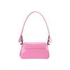 Vivienne Westwood Hazel Saturn Logo Detachable Shoulder Strap Two-Way Leather Shoulder Tote Bag Small Women handbags Pink 4304006RUL001OG406