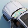 Sunshade Car Front Windshield Titanium Silver Sun Shade Iridescent Foldable Sun Shield Cover Block UV Rays Reflector Shield Large 145x80cm