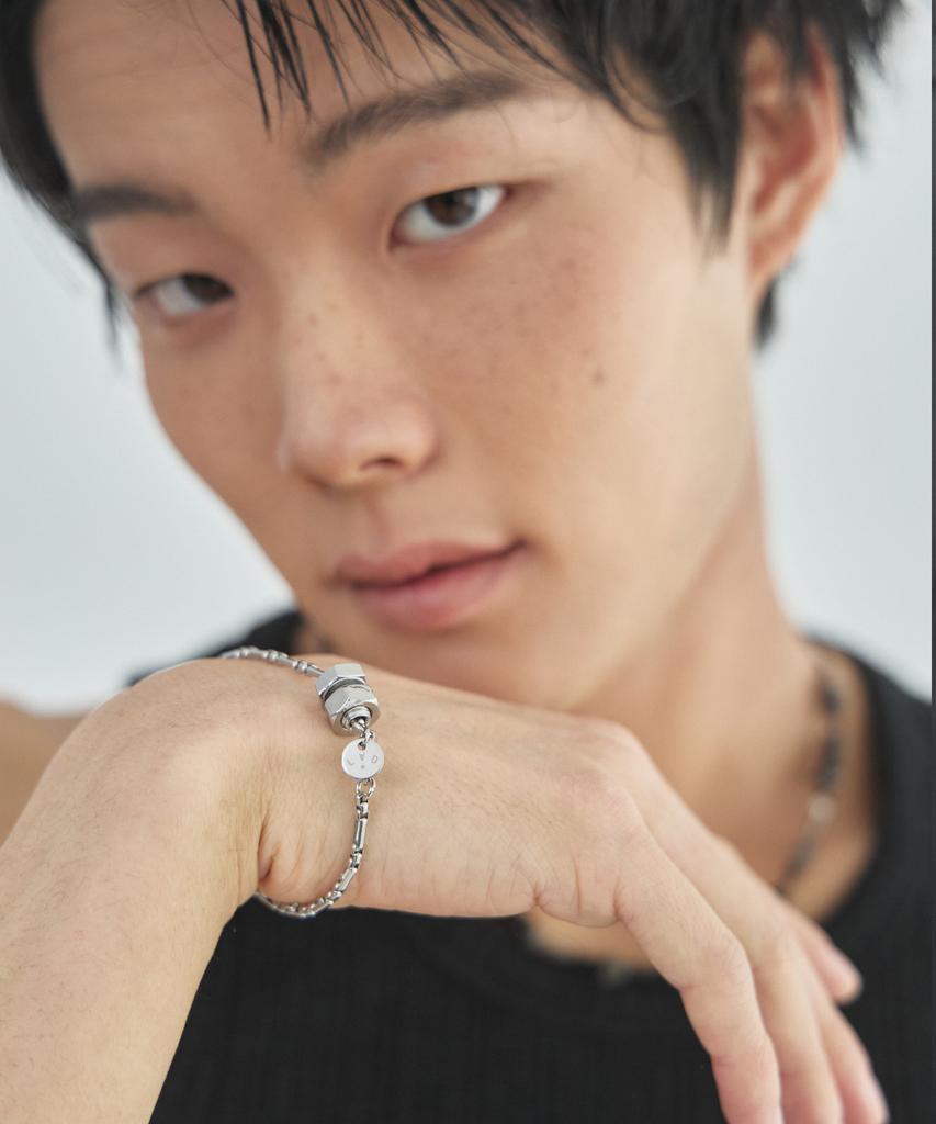 Lad Edition Lad Mini Bolt Nut Chain Bracelet