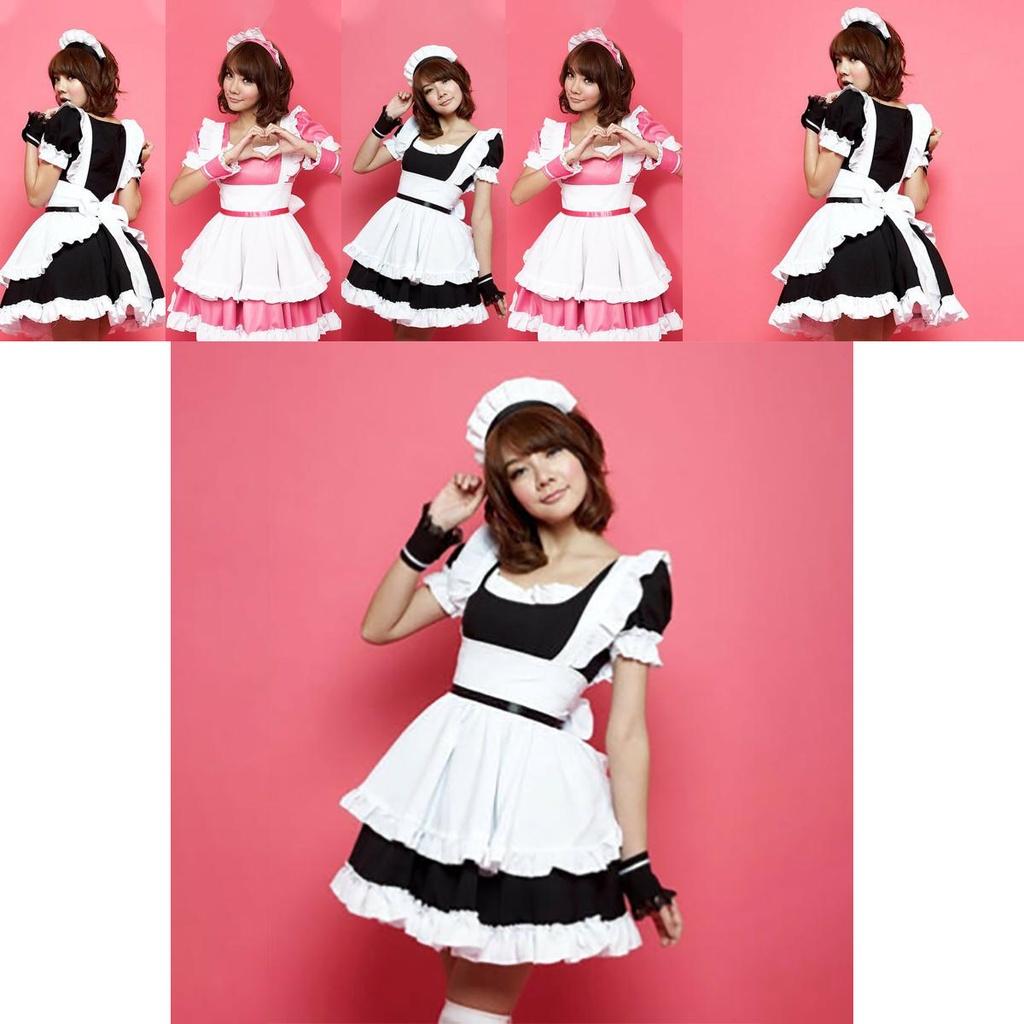 Charming Maid Uniform Princess Dress Suit Outfit For Womens Cosplay And Halloween Parties