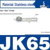 Stainless Steel Spring Clip: Metal Crimp, Wire Baffle, Pipe Holder, Conductive Manganese.