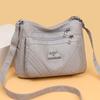 Multi-compartment Simple All-match Middle-aged and Elderly Mother's Large-capacity Casual Shoulder Crossbody Bag