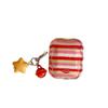 ins minimalist contrasting stripes for Apple AirPods 1 wireless bluetooth headset case 1/1 generation headset cover pendant