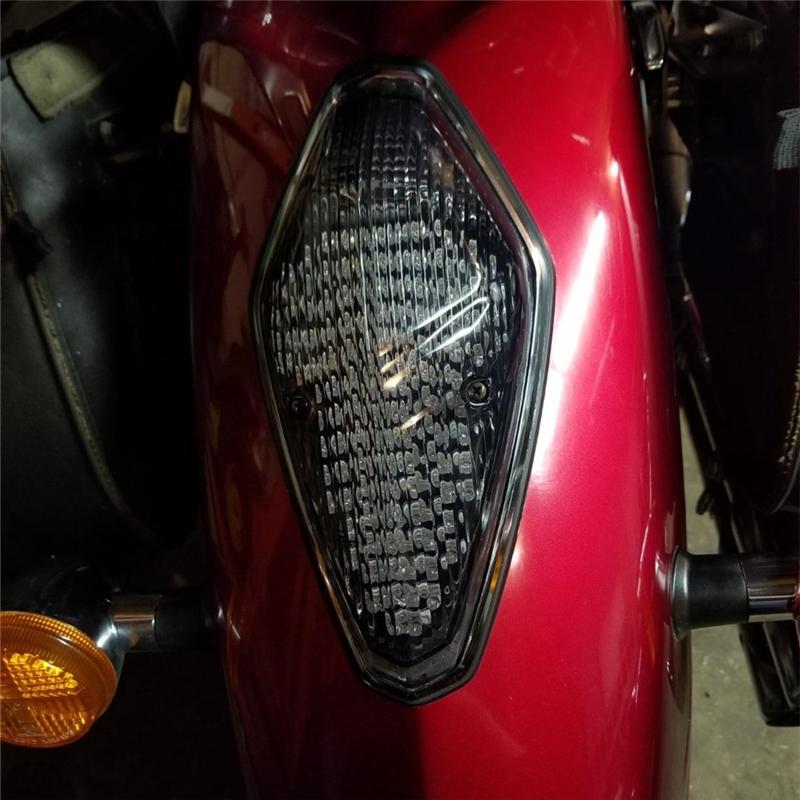 NEW-Motorcycle Integrated Taillight LED Brake Tail Light For VTX 1300 Retro 2002-2008 VTX 1800 Retro / 1800T 2002-2008