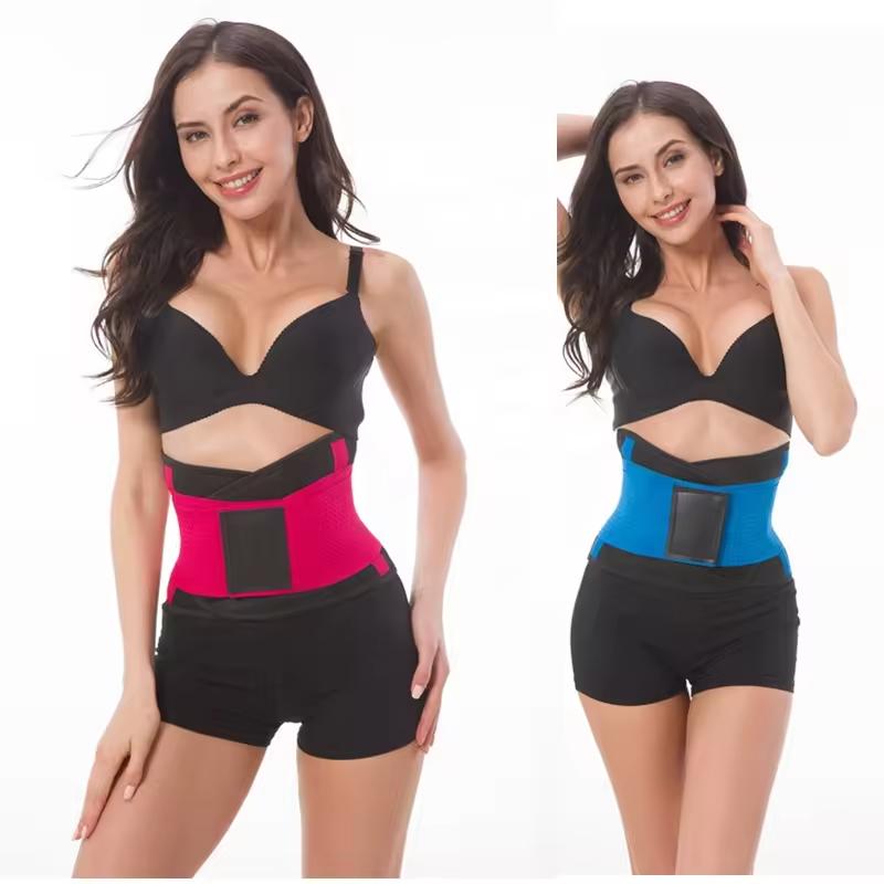 Premium Neopren Verstellbarer Taillentrimmer für Damen - Elastischer Schlanker Taillenverschluss - Intensives Training - Bauchstraffung - Lendenwirbelstütze