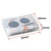 DRC Cold Patch, 8 Pieces, File/Adhesive/Storage Case Included, Puncture Repair