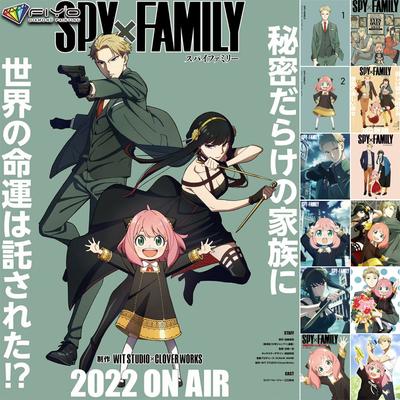 Poster anime ricamo diamante SPY×FAMILY 5D pittura diamante fai da te punto croce strass