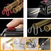 100W Portable Plastic Welder Hot Stapler Plastic Repair Kit Car Bumper Crack Kayak Repair Plastic Welding Machine Soldering Iron