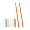 2 Pairs Drumsticks Wooden 5A Colored for Kids Adults Beginners Drum Set Practice DS-09