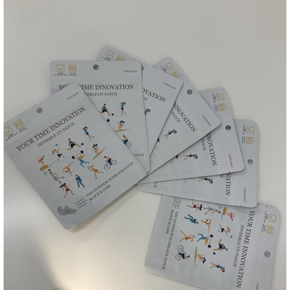 Your Time Innovation Patch Transparent Solaire Bloquant les UV Patch Bloquant les UV Patch de Golf, 20 pièces