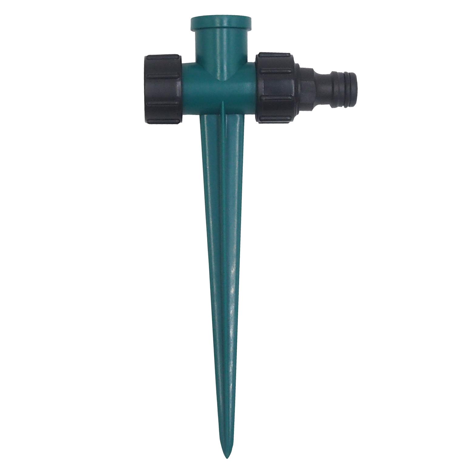 Zinc Alloy Garden Sprinkler with Ground Insert Base
