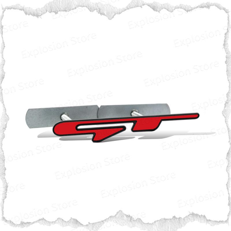 GT GT Line Logo Car Decor Metal Sticker Car Head Grill Emblem Rear Trunk Badge Decals For RCZ For Kia Sportage Rio K3 K5